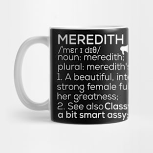 Meredith Name Meredith Definition Meredith Female Name Meredith Meaning Mug